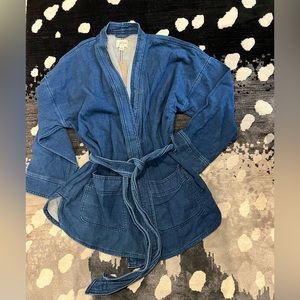 BNWT J. Crew Kimono Denim Jacket